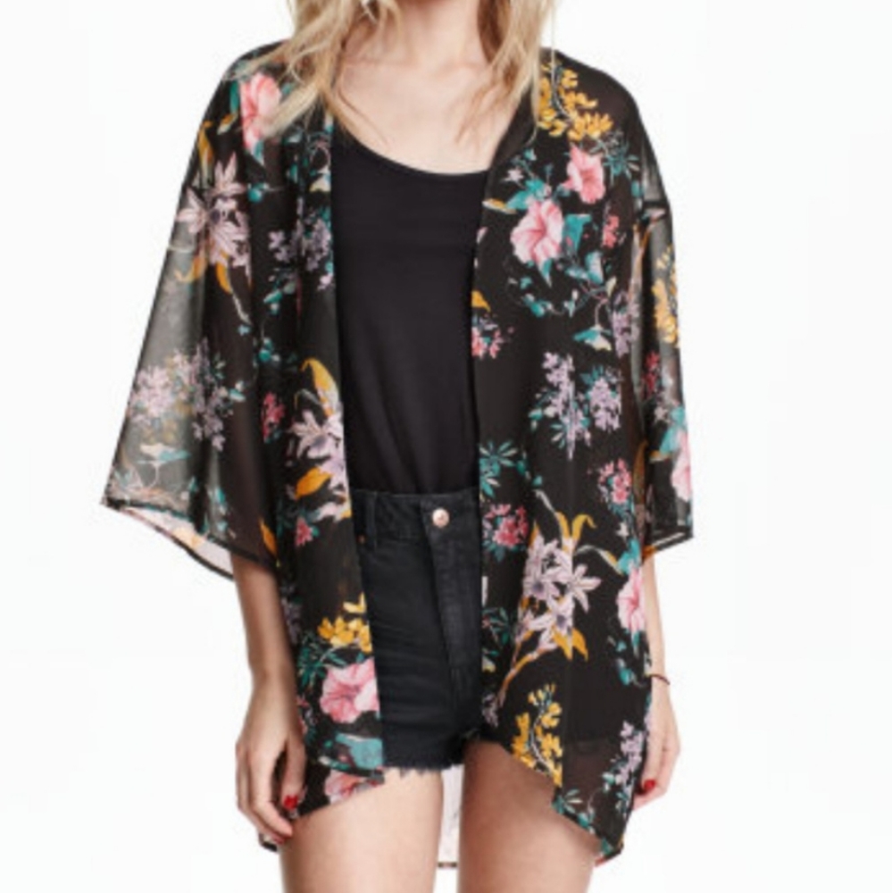 H&M Floral Kimono